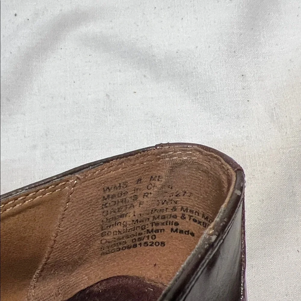 Croft & Barrow Brown Leather Slip-On Shoes